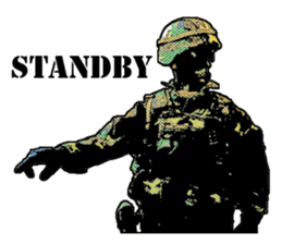 Combat soldier Ver.English sticker #7899445