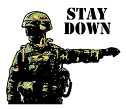 Combat soldier Ver.English sticker #7899447