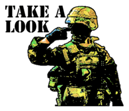 Combat soldier Ver.English sticker #7899448