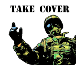 Combat soldier Ver.English sticker #7899450