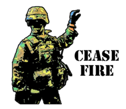 Combat soldier Ver.English sticker #7899452