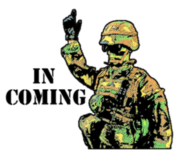 Combat soldier Ver.English sticker #7899456