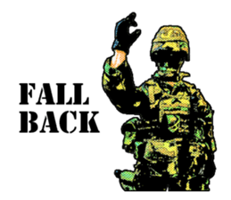 Combat soldier Ver.English sticker #7899459