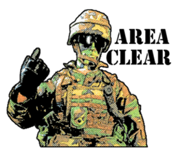 Combat soldier Ver.English sticker #7899461