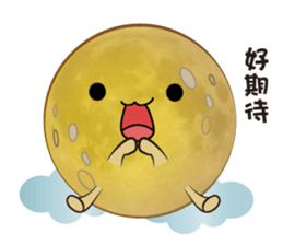 Mr.Moon and Moon Festival sticker #7899809
