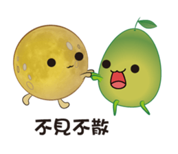 Mr.Moon and Moon Festival sticker #7899819