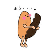 Feeling of bread sticker #7899908
