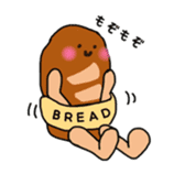 Feeling of bread sticker #7899933
