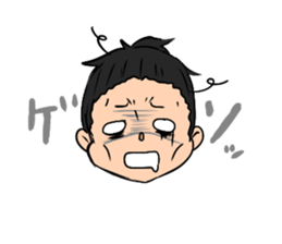 Kochi Tosaben Sticker two sticker #7901342