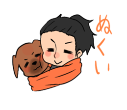 Kochi Tosaben Sticker two sticker #7901366