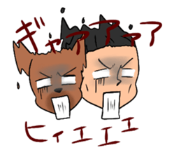 Kochi Tosaben Sticker two sticker #7901375