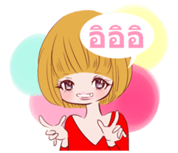 Girl!Thai version sticker #7901394