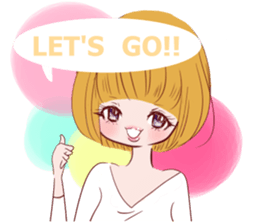 Girl!Thai version sticker #7901402