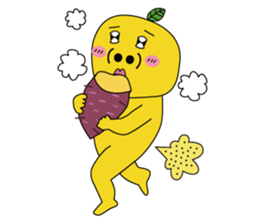 MikanFlower2 Autumn version sticker #7901707