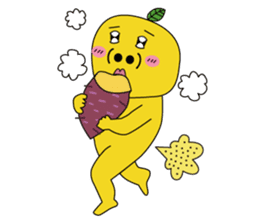 MikanFlower2 Autumn version sticker #7901707