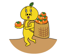 MikanFlower2 Autumn version sticker #7901708