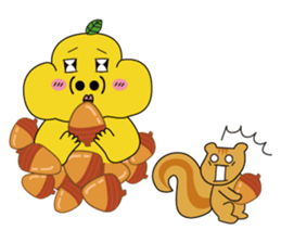 MikanFlower2 Autumn version sticker #7901714