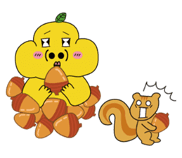 MikanFlower2 Autumn version sticker #7901714
