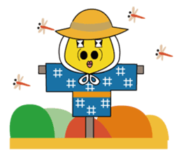 MikanFlower2 Autumn version sticker #7901720