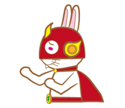 White rabbit komattaroh of the mask sticker #7902180