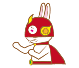 White rabbit komattaroh of the mask sticker #7902180