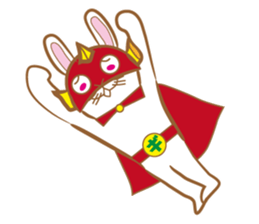White rabbit komattaroh of the mask sticker #7902183