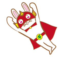 White rabbit komattaroh of the mask sticker #7902183