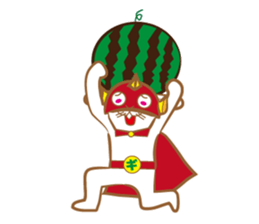 White rabbit komattaroh of the mask sticker #7902185