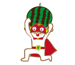 White rabbit komattaroh of the mask sticker #7902185