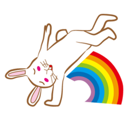 White rabbit komattaroh of the mask sticker #7902190