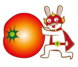 White rabbit komattaroh of the mask sticker #7902193