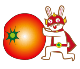 White rabbit komattaroh of the mask sticker #7902193
