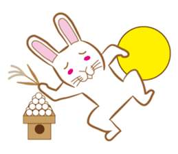 White rabbit komattaroh of the mask sticker #7902194