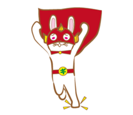 White rabbit komattaroh of the mask sticker #7902195