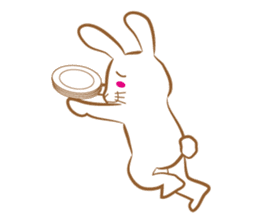 White rabbit komattaroh of the mask sticker #7902197