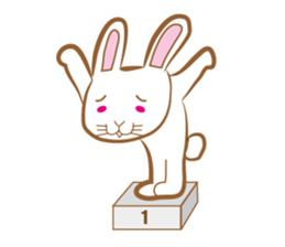 White rabbit komattaroh of the mask sticker #7902200