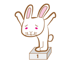 White rabbit komattaroh of the mask sticker #7902200