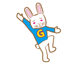 White rabbit komattaroh of the mask sticker #7902203