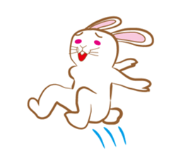 White rabbit komattaroh of the mask sticker #7902205