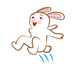 White rabbit komattaroh of the mask sticker #7902205