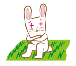 White rabbit komattaroh of the mask sticker #7902209
