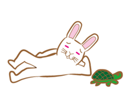 White rabbit komattaroh of the mask sticker #7902212