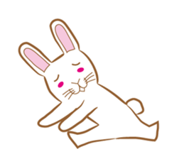 White rabbit komattaroh of the mask sticker #7902213