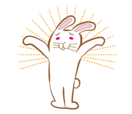 White rabbit komattaroh of the mask sticker #7902214