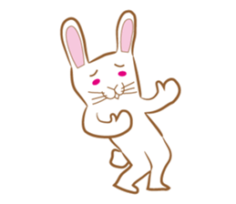 White rabbit komattaroh of the mask sticker #7902216