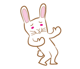 White rabbit komattaroh of the mask sticker #7902216