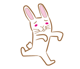 White rabbit komattaroh of the mask sticker #7902218