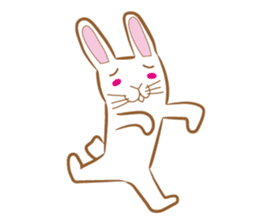 White rabbit komattaroh of the mask sticker #7902218