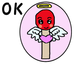 Matchstick-kun 4 sticker #7902378