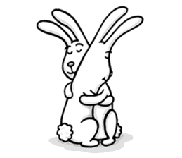 Rowli Rabbits sticker #7902540